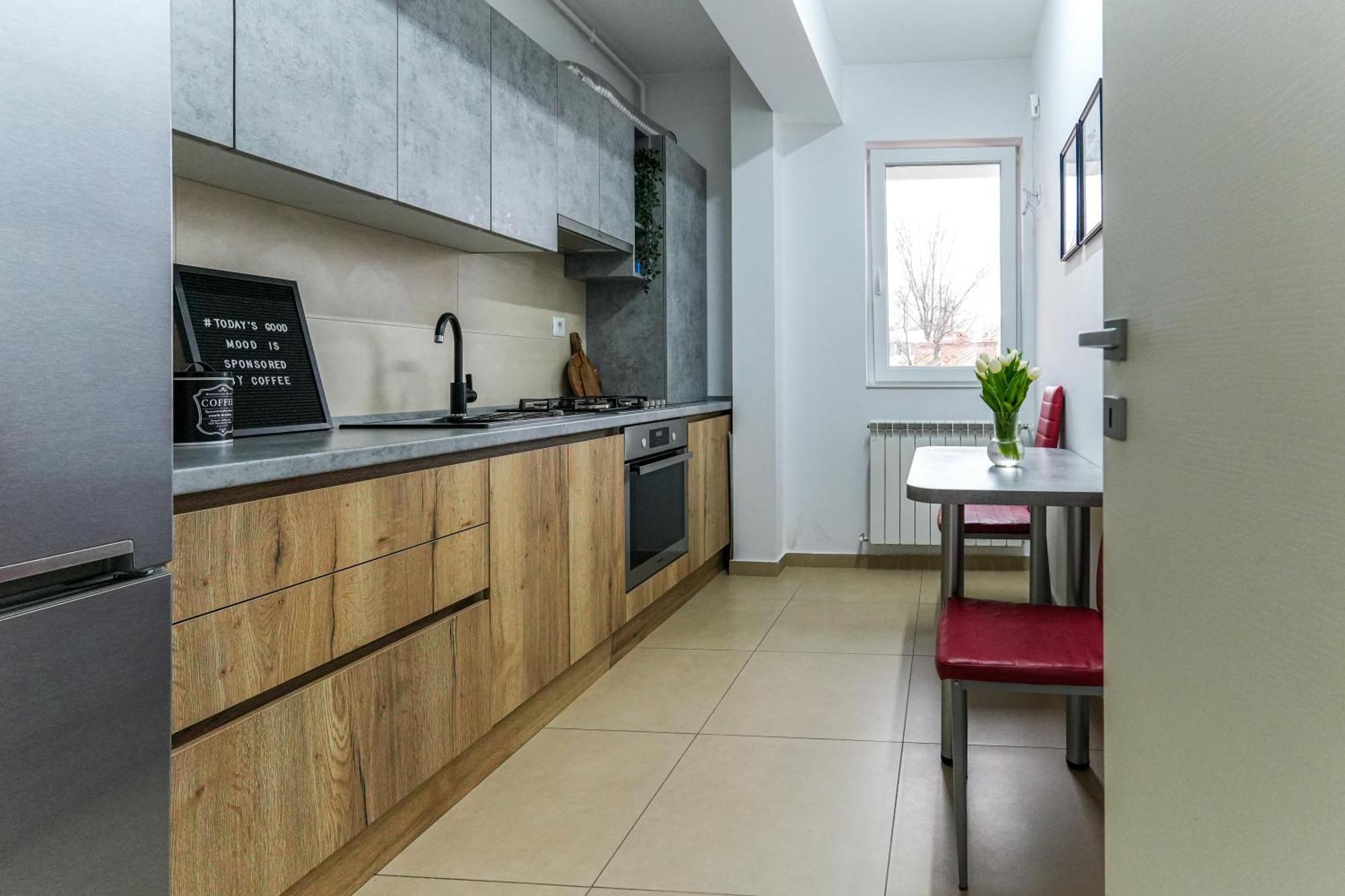 Amalia - Quiet 1Br Apartment With Parking & Wi-Fi Bukarest Exterior foto