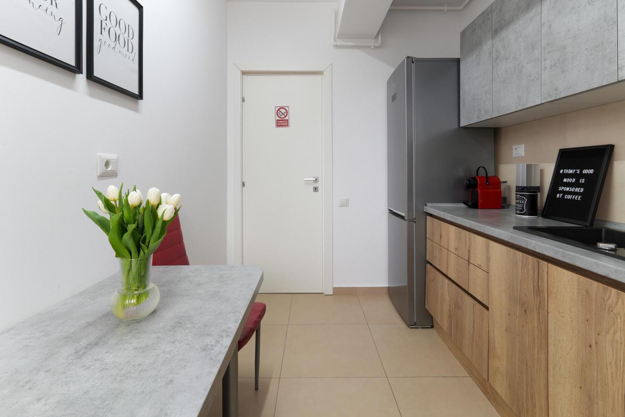 Amalia - Quiet 1Br Apartment With Parking & Wi-Fi Bukarest Exterior foto